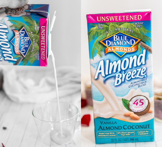 Blue Diamond Almond Breeze Almondmilk Coconut Milk Unsweetened