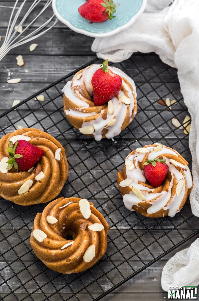 Mini Lemon Bundt Cakes - Simply Whisked