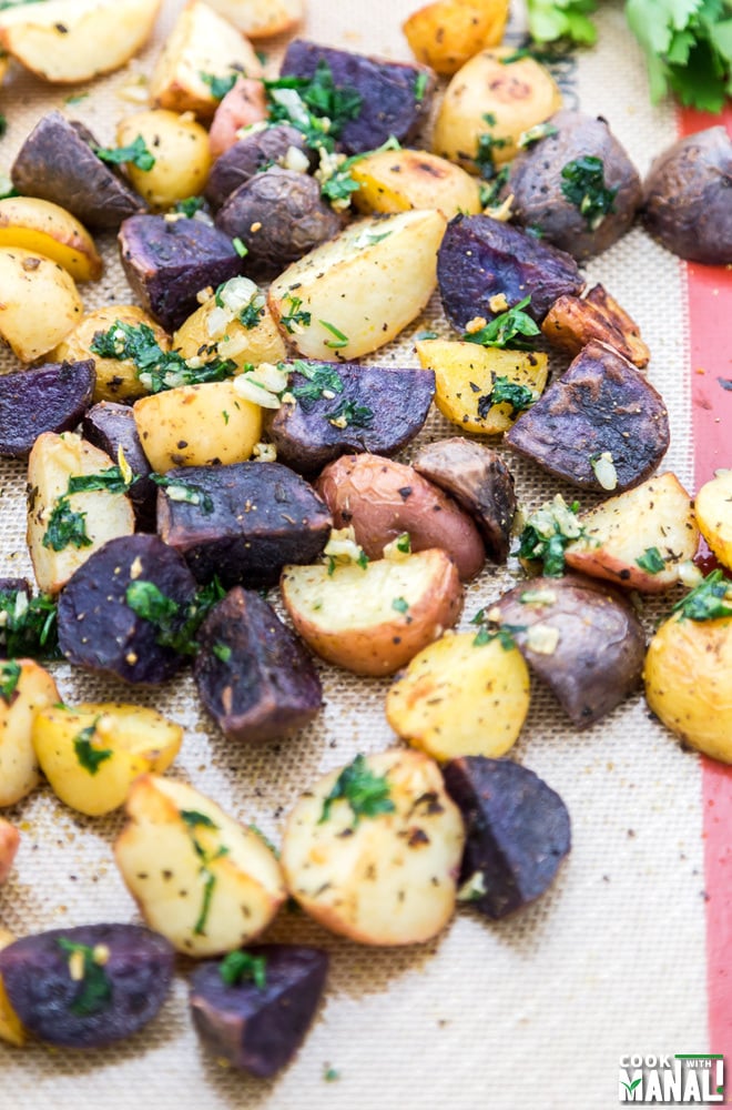 Garlic Roasted Potatoes