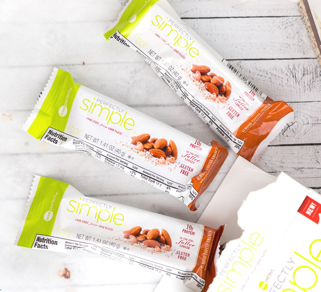 New Perfectly Simple Protein Bars