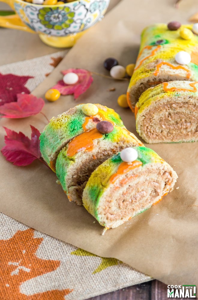 Cake Roll for Fall