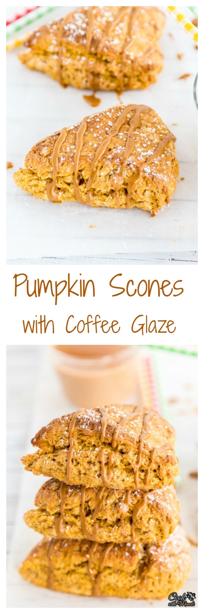 Pumpkin Scones with Coffee Glaze Collage-nocwm