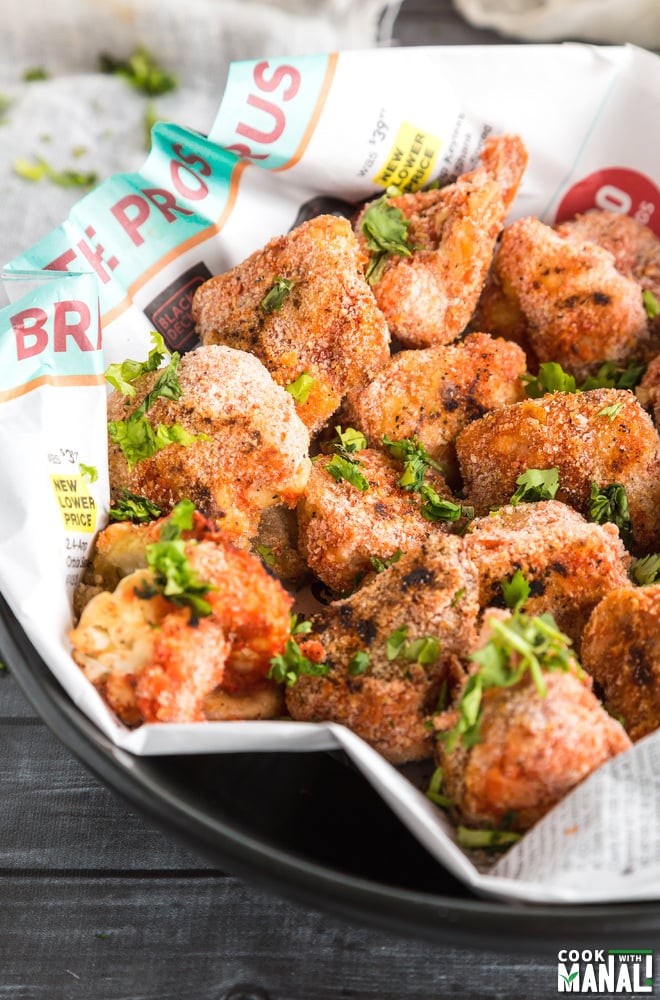 Spicy Cauliflower Wings