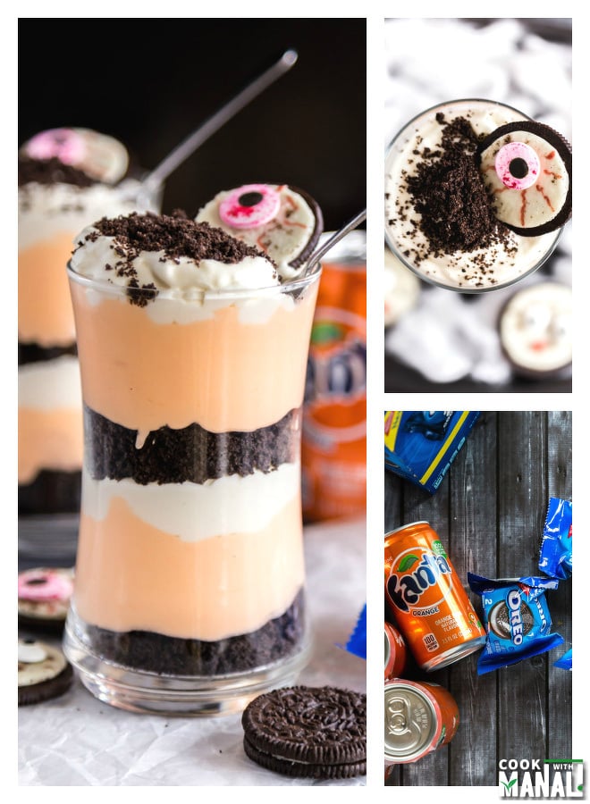 Halloween No Bake Oreo Cheesecake