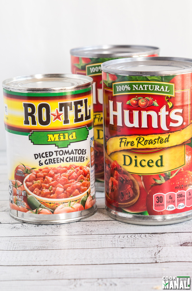 Hunts and ROTEL Canned Tomatoes