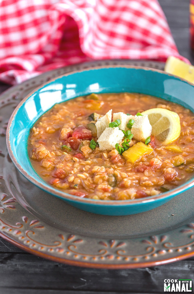 Lentil Chili Cook With Manali