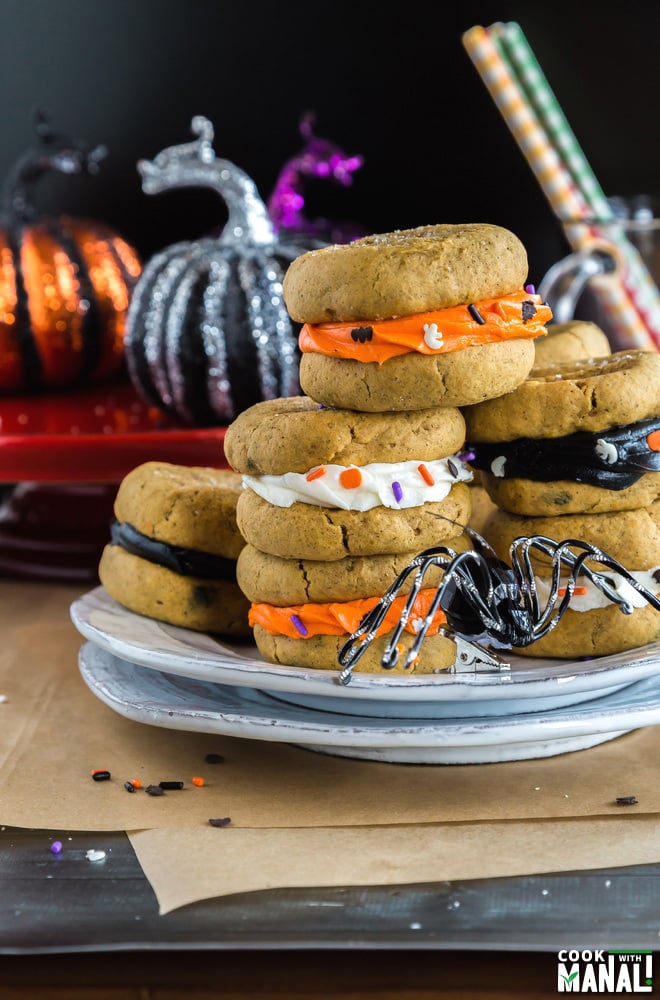 Pumpkin Sandwich Cookies Recipe