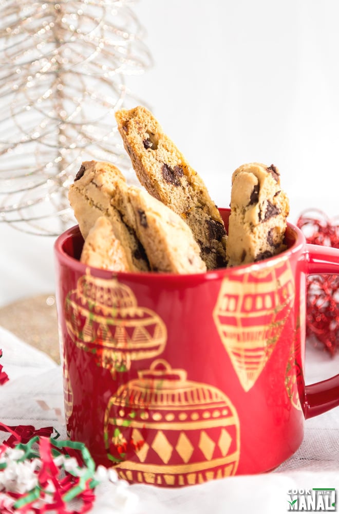 Orange Chocolate Chip Biscotti Large