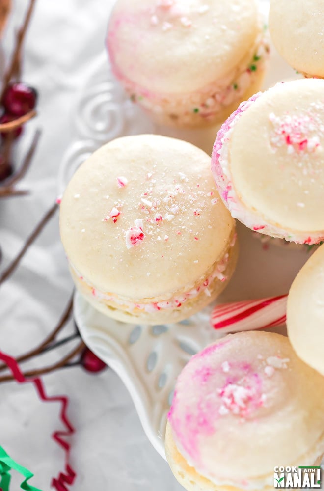 Peppermint Macarons Recipe