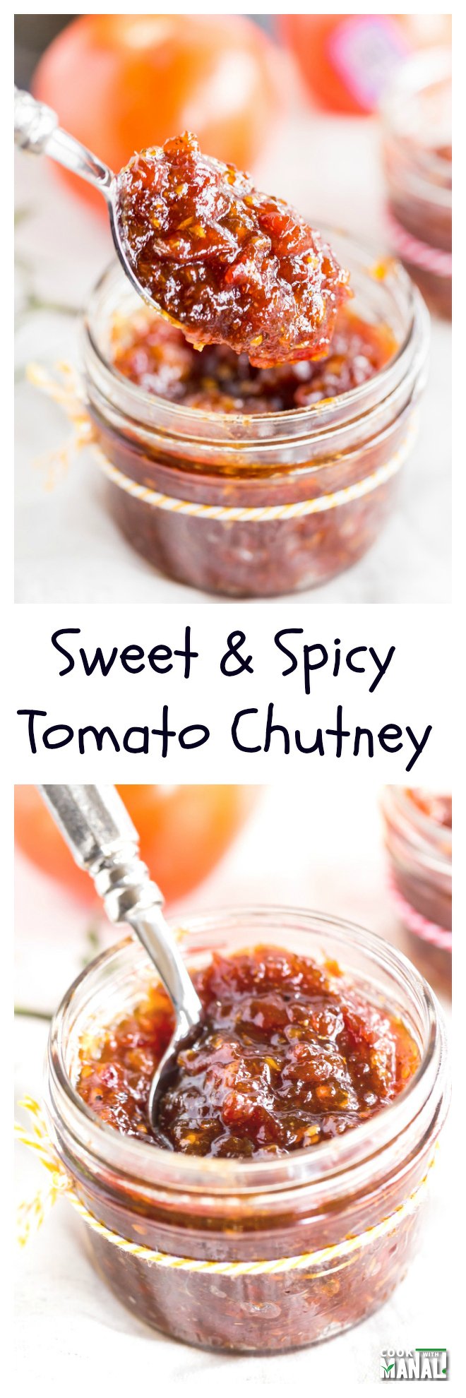 Sweet-and-spicy-tomato-chutney-collage