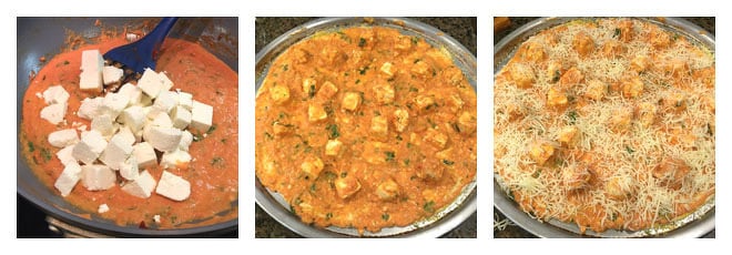 Butter Paneer Pizza Recipe-Step-3