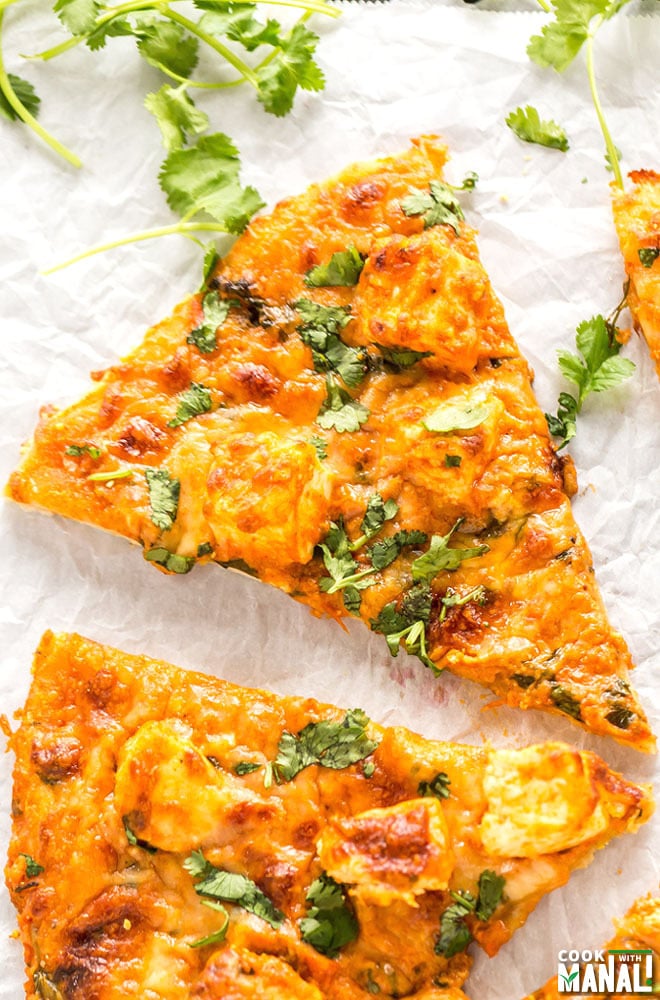 Butter Paneer Pizza