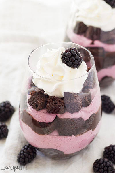 Chocolate-Blackberry-Cheesecake-Trifles-www.thereciperebel.com-2-610x915