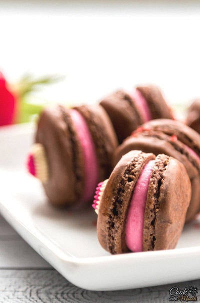 Chocolate-French-Macarons