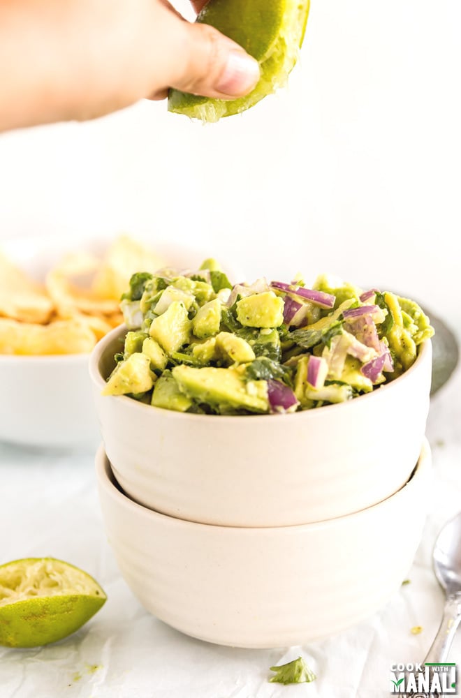 Chunky Guacamole Dip