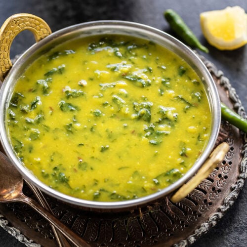 Dal Palak (Spinach Dal) Cook With Manali