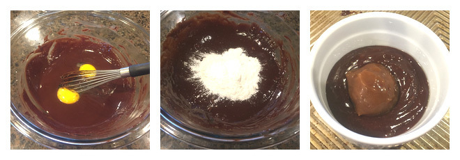 Salted Caramel Lava Cakes Recipe-Step-2