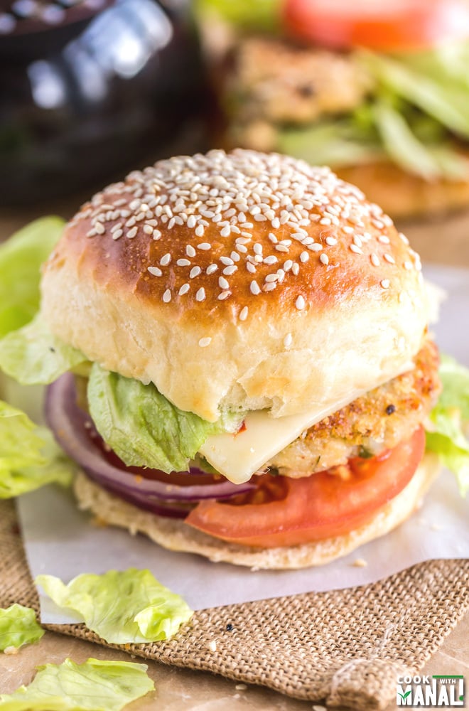 Aloo Tikki Burger