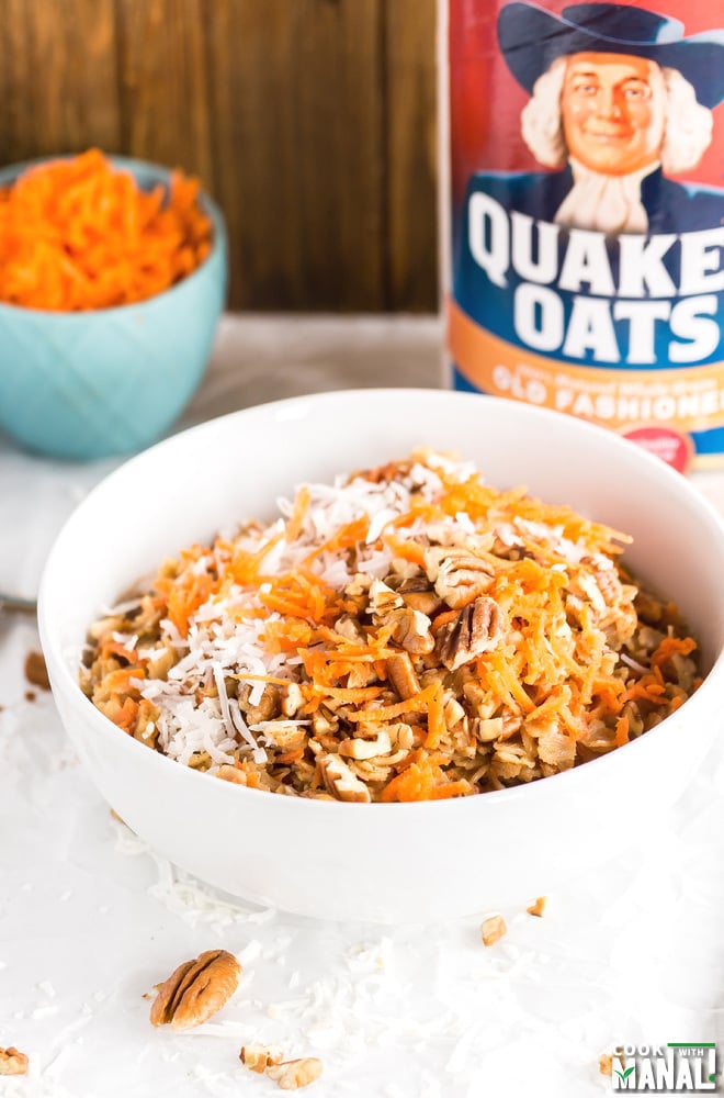 Carrot Cake Oatmeal