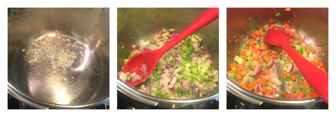 Vegetarian Minestrone Soup Recipe Step-1