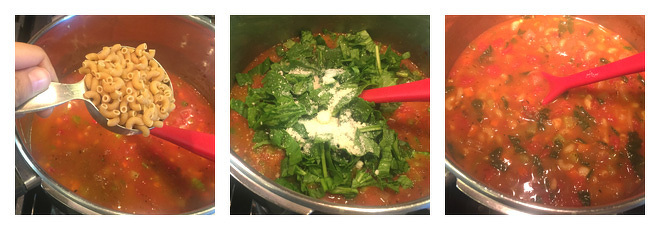 Vegetarian Minestrone Soup Recipe Step-3
