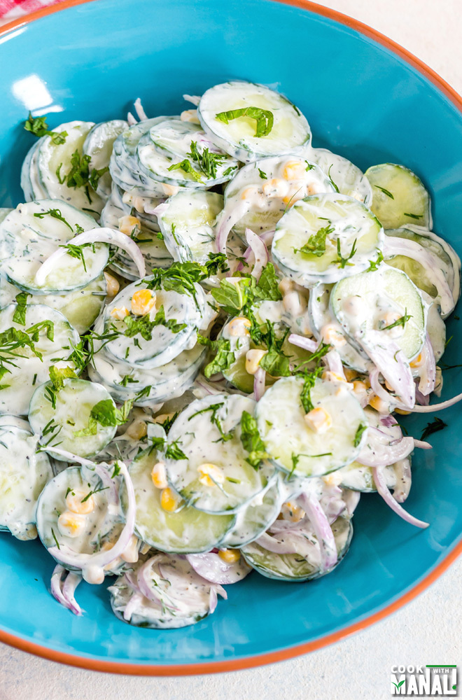 Creamy Cucumber Salad-1