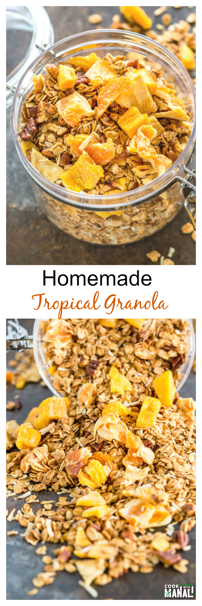 Homemade-Tropical-Granola-Collage