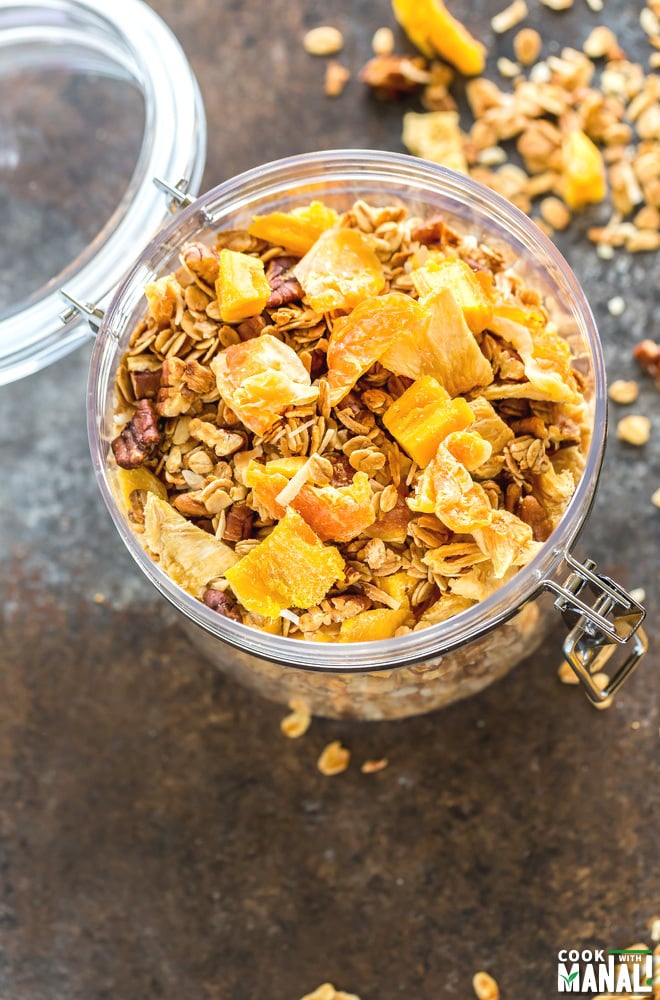 HomemadeTropical Granola