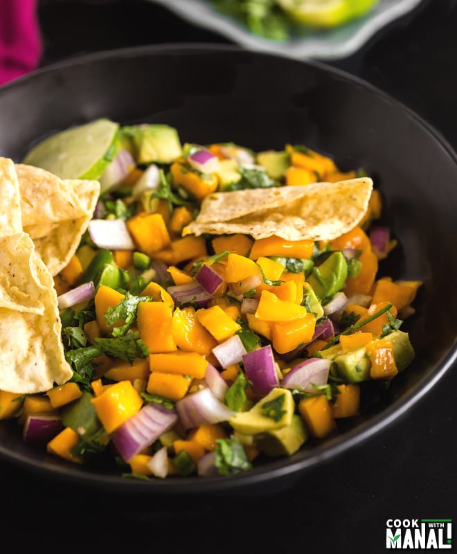 Avocado Mango Salsa