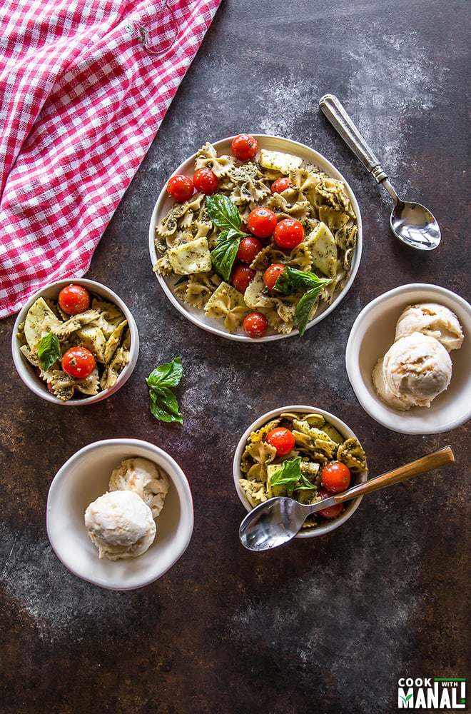 Fresh Pesto Pasta Salad