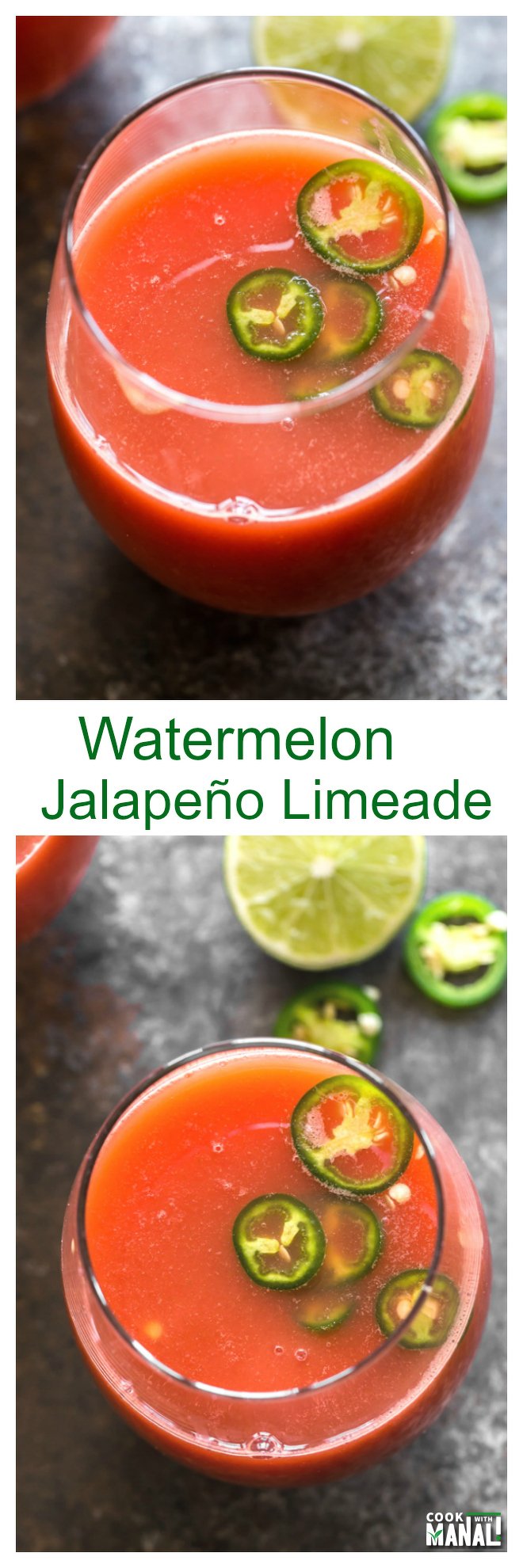 Watermelon Jalapeno Limeade Collage