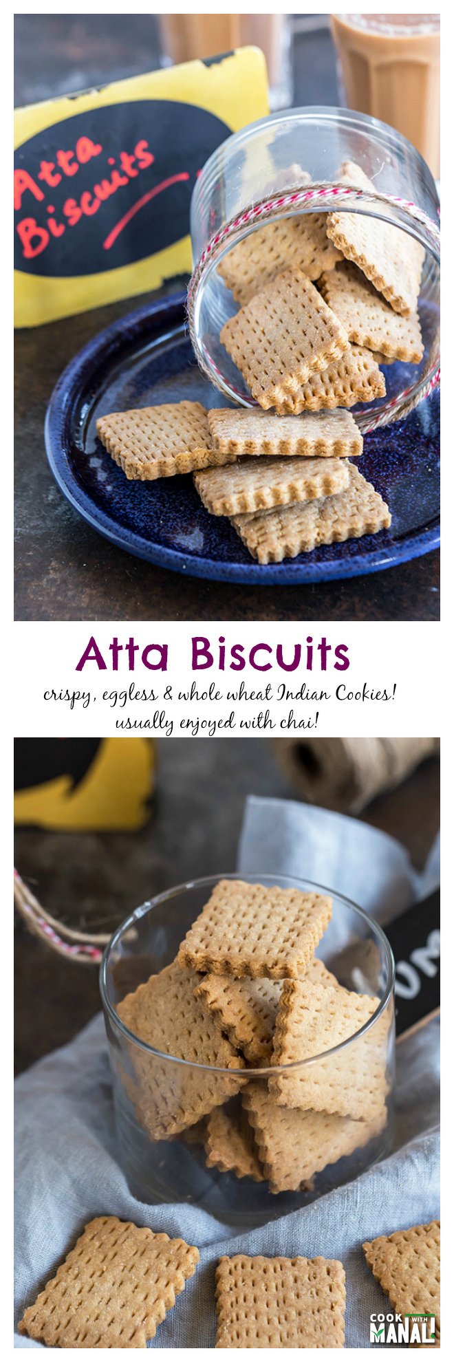 Atta Biscuits Cook With Manali