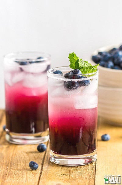 Blueberry-Ginger-Cooler