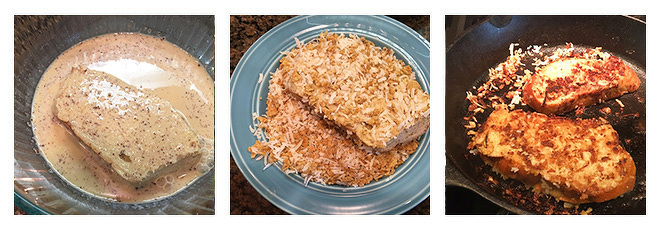 Coconut Almond Crunch French Toast-Recipe-Step-2