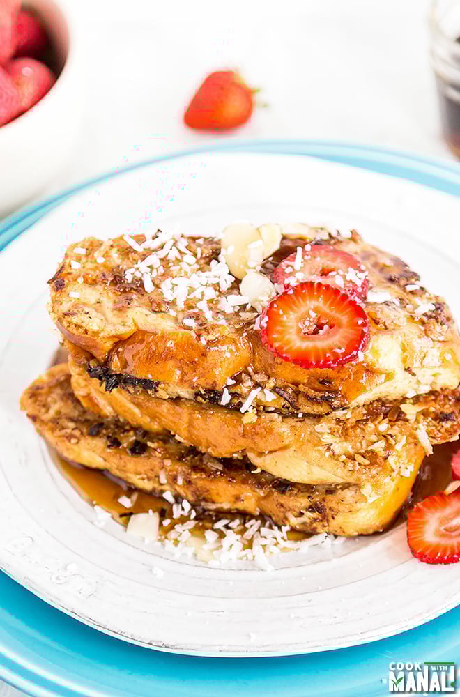 Coconut Almond Crunch French Toast  - 50