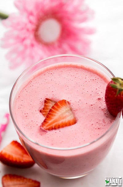 Indian-Strawberry-Lassi