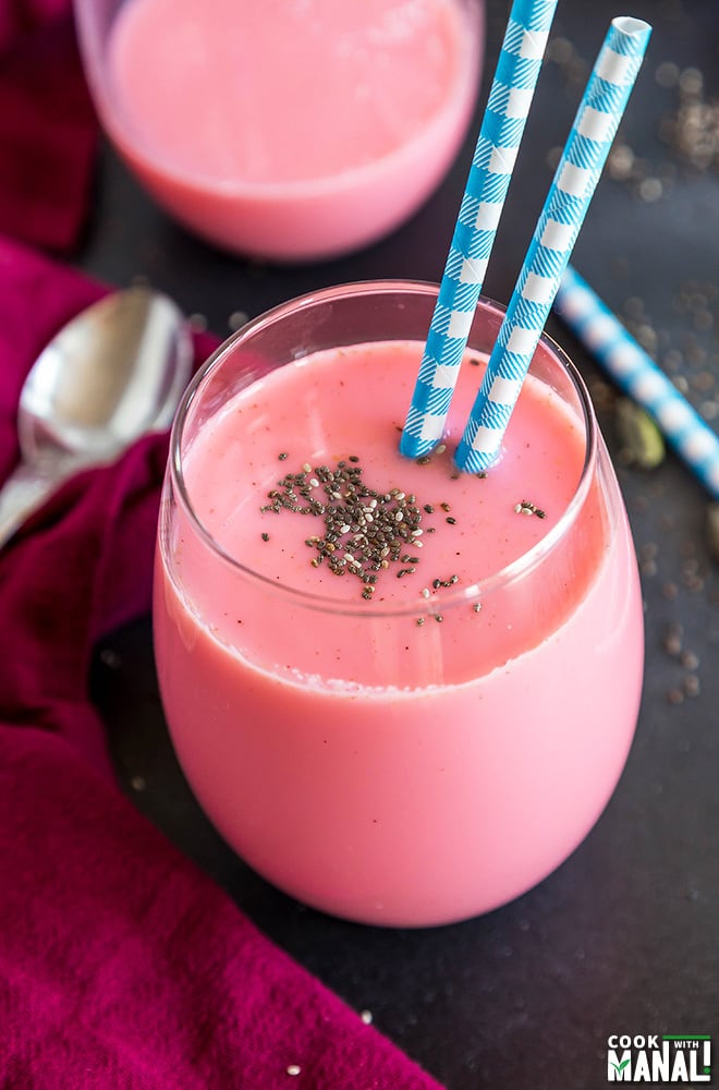 Rose Cardamom Protein Shake-2