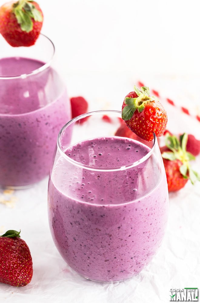 Berry Oat Smoothie Recipe