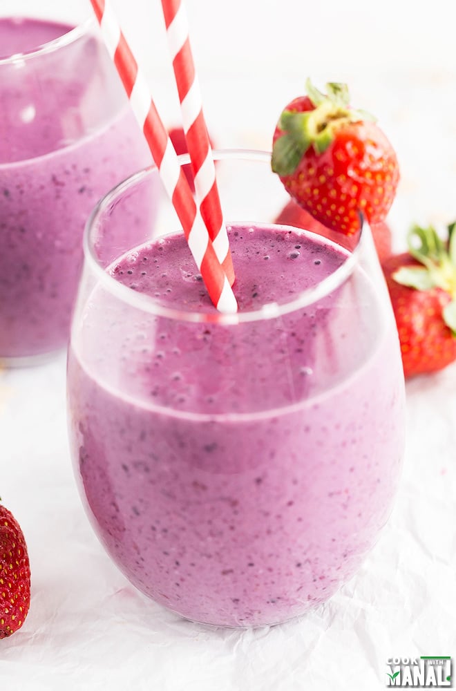 Berry Oat Smoothie