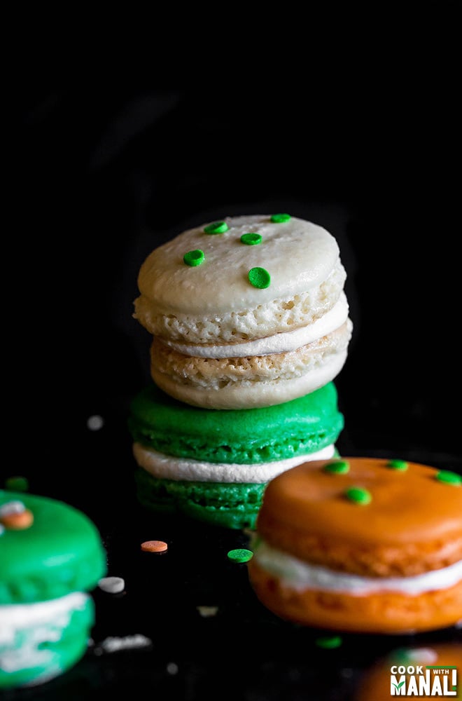 Indian Color Macarons