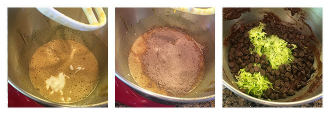 Zucchini Chocolate Muffins-Recipe-Step-2