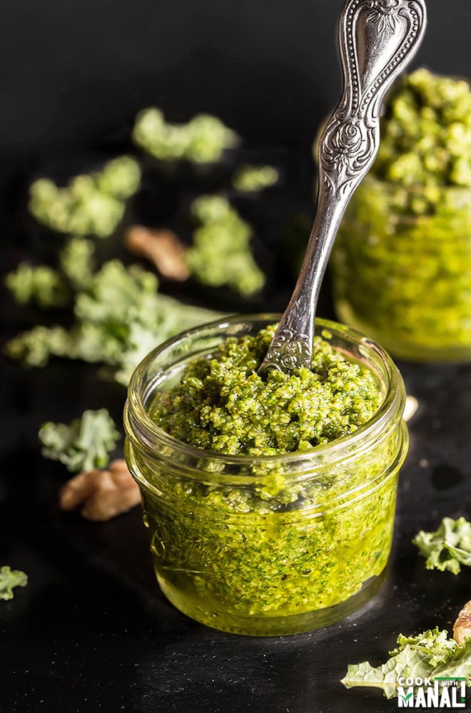 kale walnut pesto