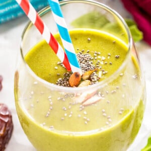 vegan spinach smoothie