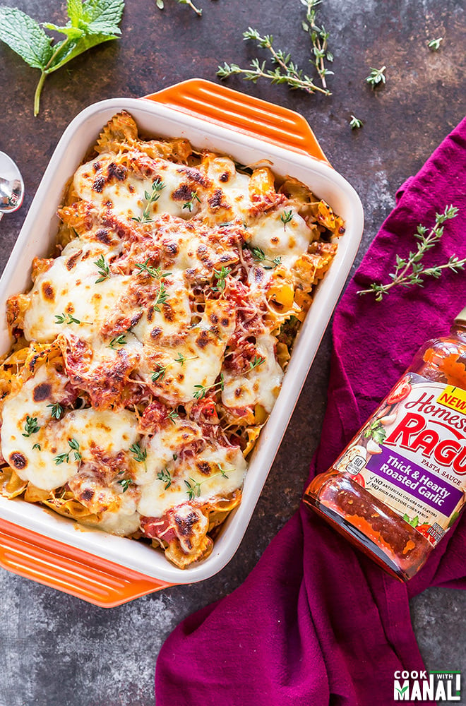 Vegetarian Pasta Bake