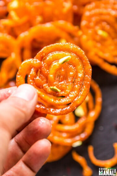 homemade jalebi