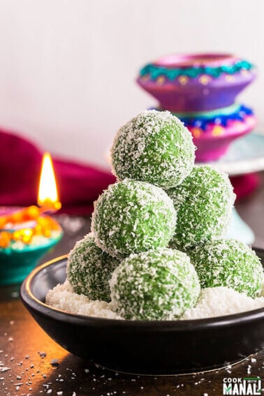 paan coconut ladoo