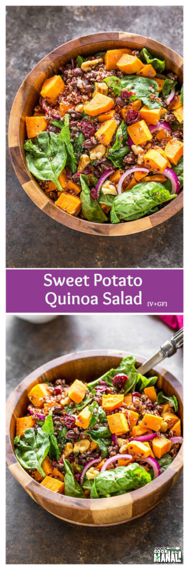 Sweet Potato Quinoa Salad - Cook With Manali