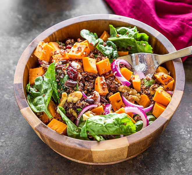 Sweet Potato Quinoa Salad