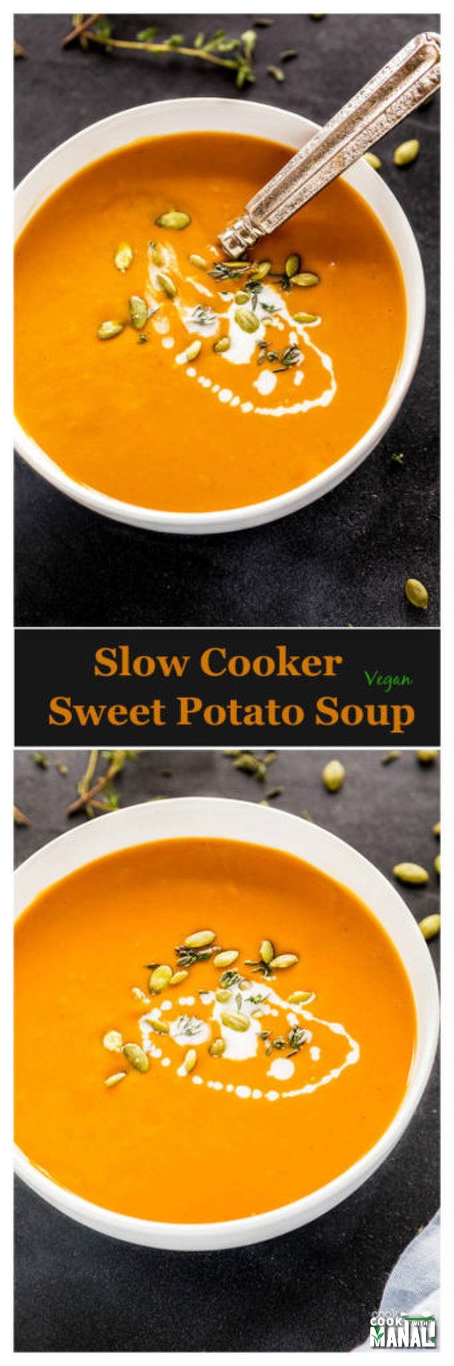 Slow Cooker Sweet Potato Soup Cook With Manali