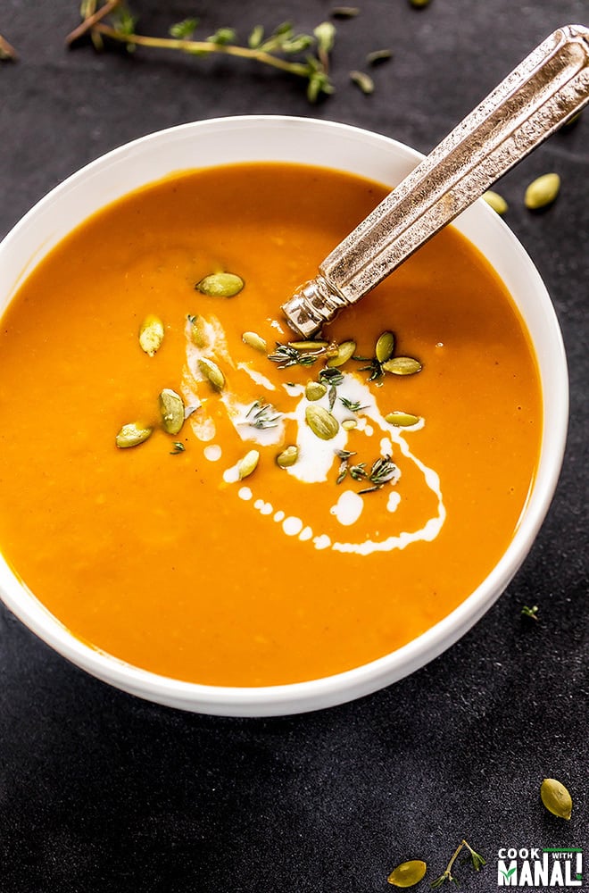 Slow Cooker Sweet Potato Soup